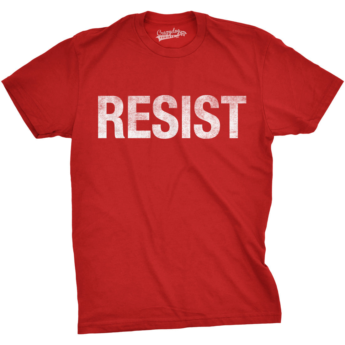 Mens Resist T Shirts Political Anti Authority Protest Tees Rebel Rally March Shirts