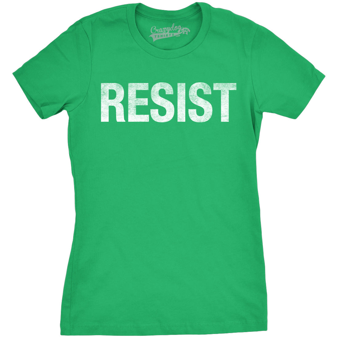 Womens Resist T Shirts Political Anti Authority Protest Tees Rebel Rally March Tee