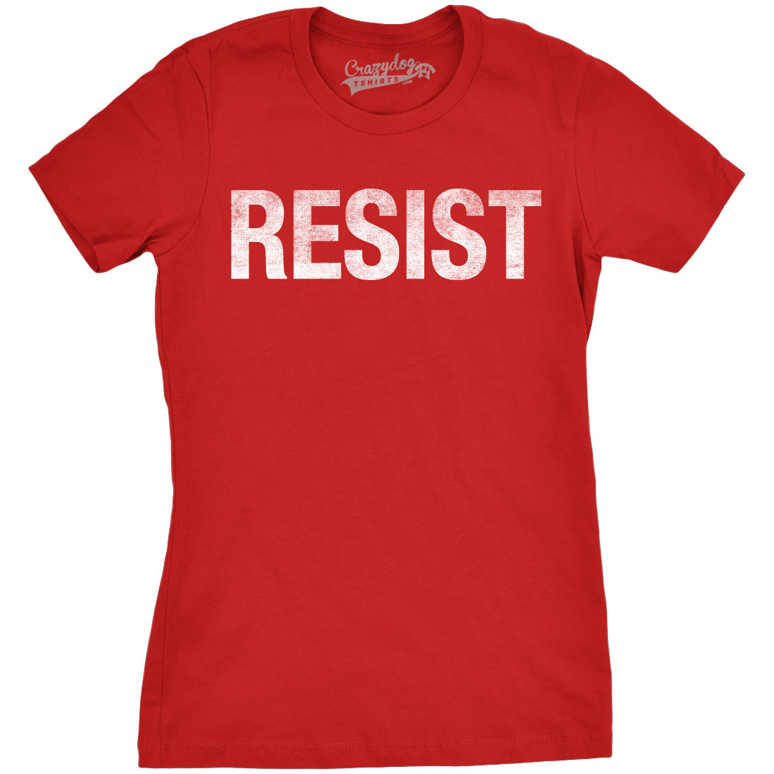 Womens Resist T Shirts Political Anti Authority Protest Tees Rebel Rally March Tee