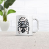 Ribcage Engine Mug Funny Sarcastic Mechanic Graphic Novelty Coffee Cup-11oz