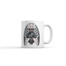 Ribcage Engine Mug Funny Sarcastic Mechanic Graphic Novelty Coffee Cup-11oz
