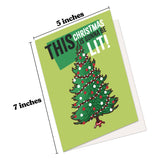 Funny Christmas Cards Hilarious Xmas Greeting Cards for Holiday Thank You Gifts With Envelopes