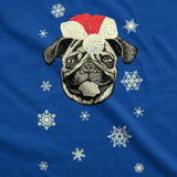 Santa Pug Ugly Christmas Sweater Men's Tshirt