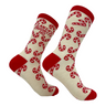 Women's Santas Favorite Ho Socks Funny Offensive Xmas Novelty Footwear