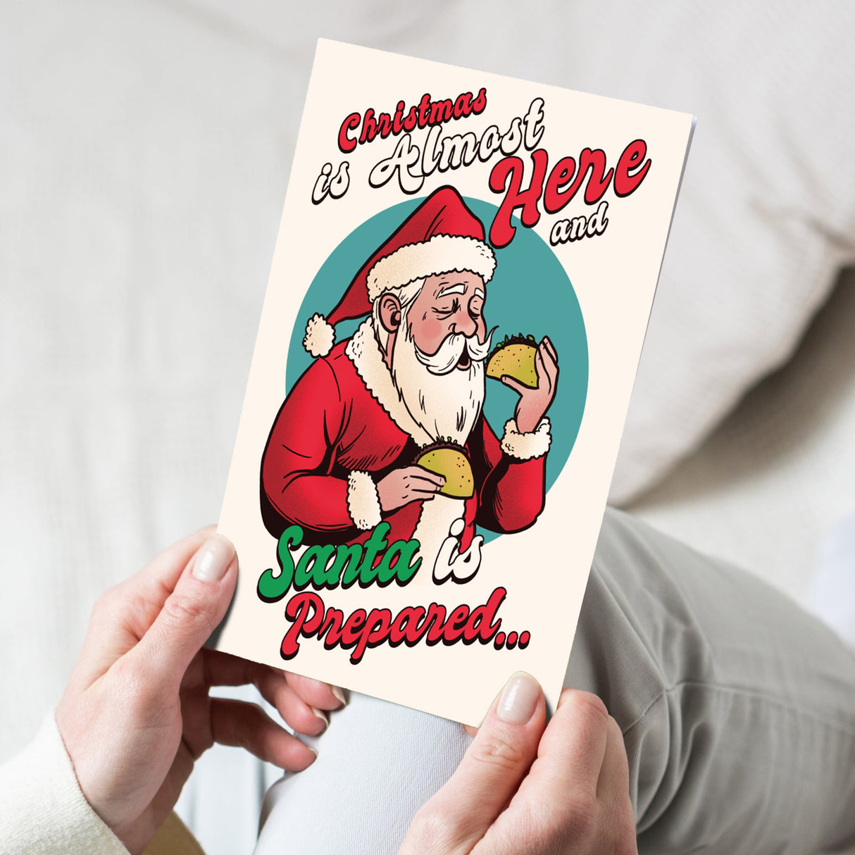 Funny Christmas Cards Hilarious Xmas Greeting Cards for Holiday Thank You Gifts With Envelopes