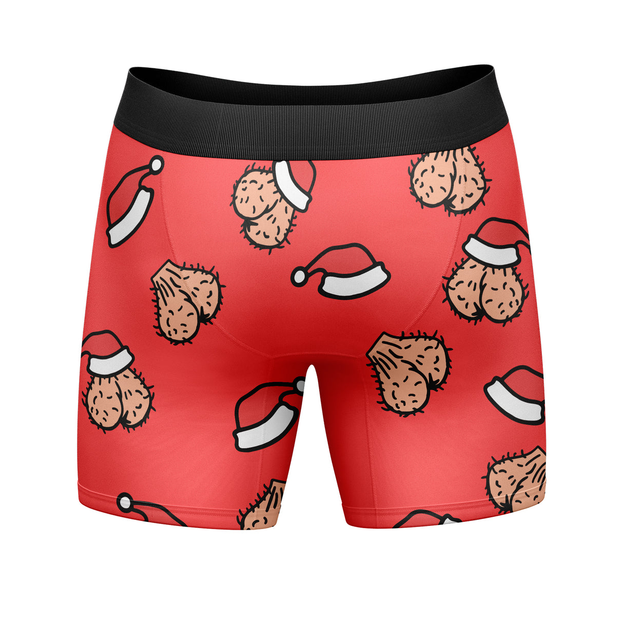 Mens Funny Boxers Santas Sack Sarcastic Christmas Underwear For Men