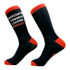 Men's Funny Sarcastic Socks Humorous Introvert Retro Vintage Footwear