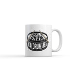 Save A Drum Bang A Drummer Mug Funny Sarcastic Music Graphic Novelty Coffee Cup-11oz