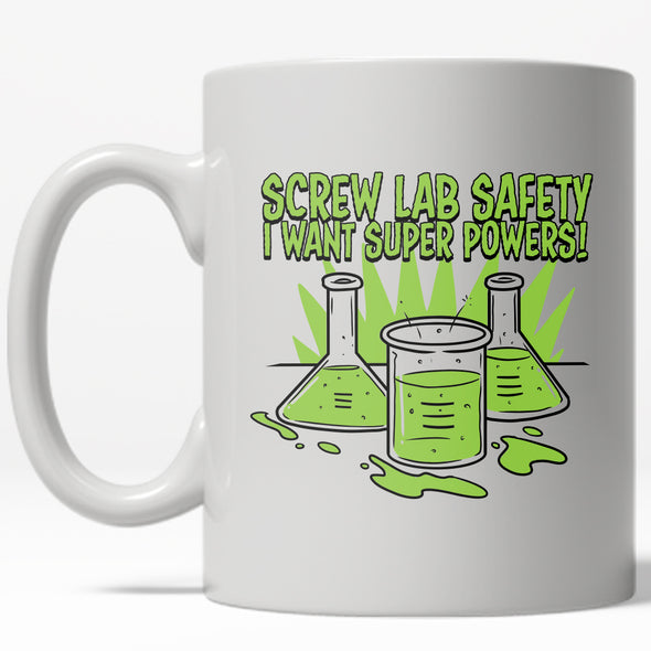 Screw Lab Safety Mug Funny Science Teacher Coffee Cup - 11oz