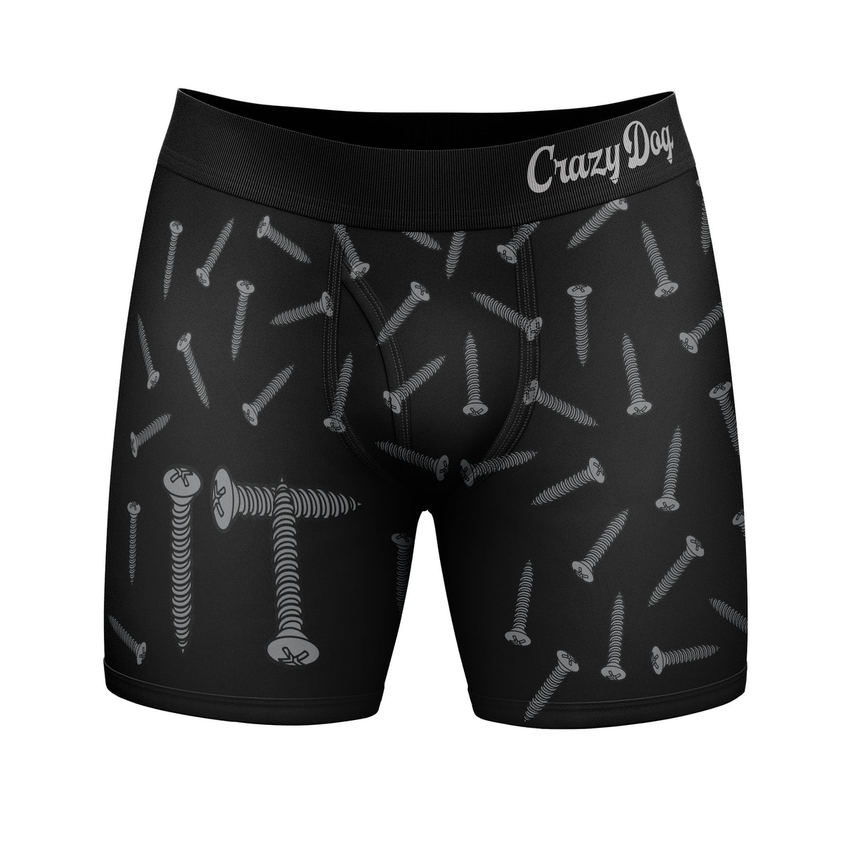 Mens Funny Boxers Screw It Sarcastic Mechanics Graphic Underwear for Men