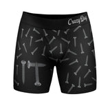 Mens Funny Boxers Screw It Sarcastic Mechanics Graphic Underwear for Men