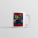 Seasons Greetings Mug Funny Grim Reaper Graphic Coffee Cup-11oz