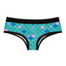 Womens Mermaid Scales Panties Funny Sarcastic Mythical Creature Fantasy Underwear For Ladies