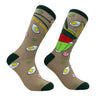 Women's Send Noods Socks Funny Ramen Lo Mein Noodles Takeout Joke Footwear