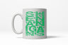 Shenanigans Covered In Clovers Vintage Irish St. Patricks Day Ceramic Coffee Drinking Mug - 11oz