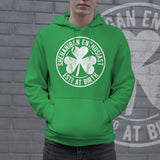 Shenanigan Enthusiast Hoodie Funny St Patricks Day Sweatshirt Cool Green Graphic Novelty Sweatshirt