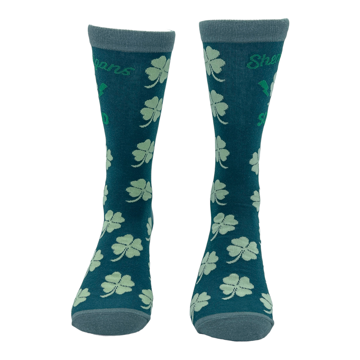 Men's Shenanigans Squad Socks Funny St Paddys Day Parade Novelty Footwear