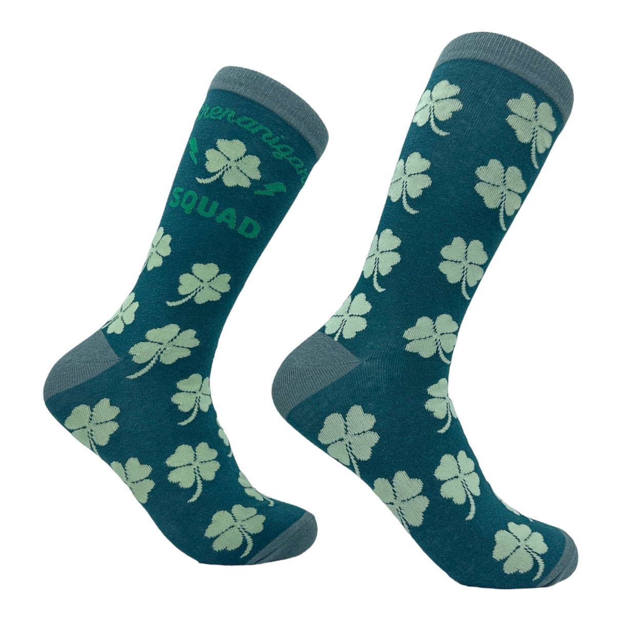 Men's Shenanigans Squad Socks Funny St Paddys Day Parade Novelty Footwear