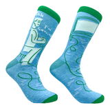 Men's Classically Trained Socks Funny Retro Video Games Gamer Graphic Novelty Footwear