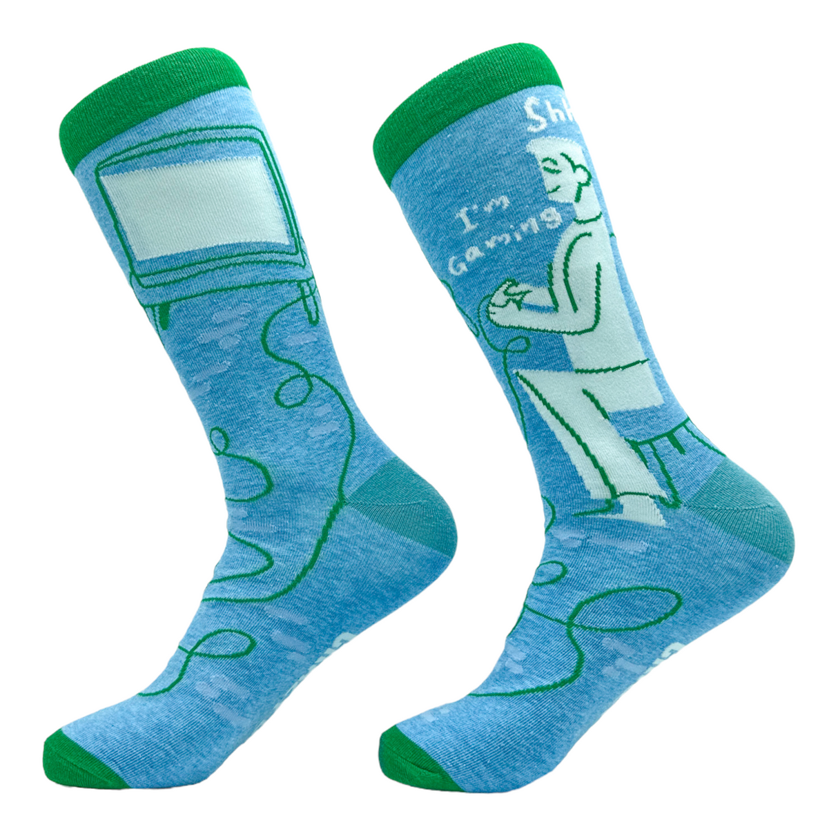 Men's Classically Trained Socks Funny Retro Video Games Gamer Graphic Novelty Footwear