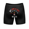 Mens My Give A Shit Meter Boxer Briefs Funny Sarcastic Saying Novelty Underwear Guys