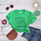 Womens Total Shit Show T shirt Funny Saint Patricks Day Green Parade Day Tee