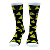 Women's I Should Come With A Warning Socks Funny Caution Sign Footwear