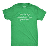 I'm Silently Correcting Your Grammar Men's Tshirt