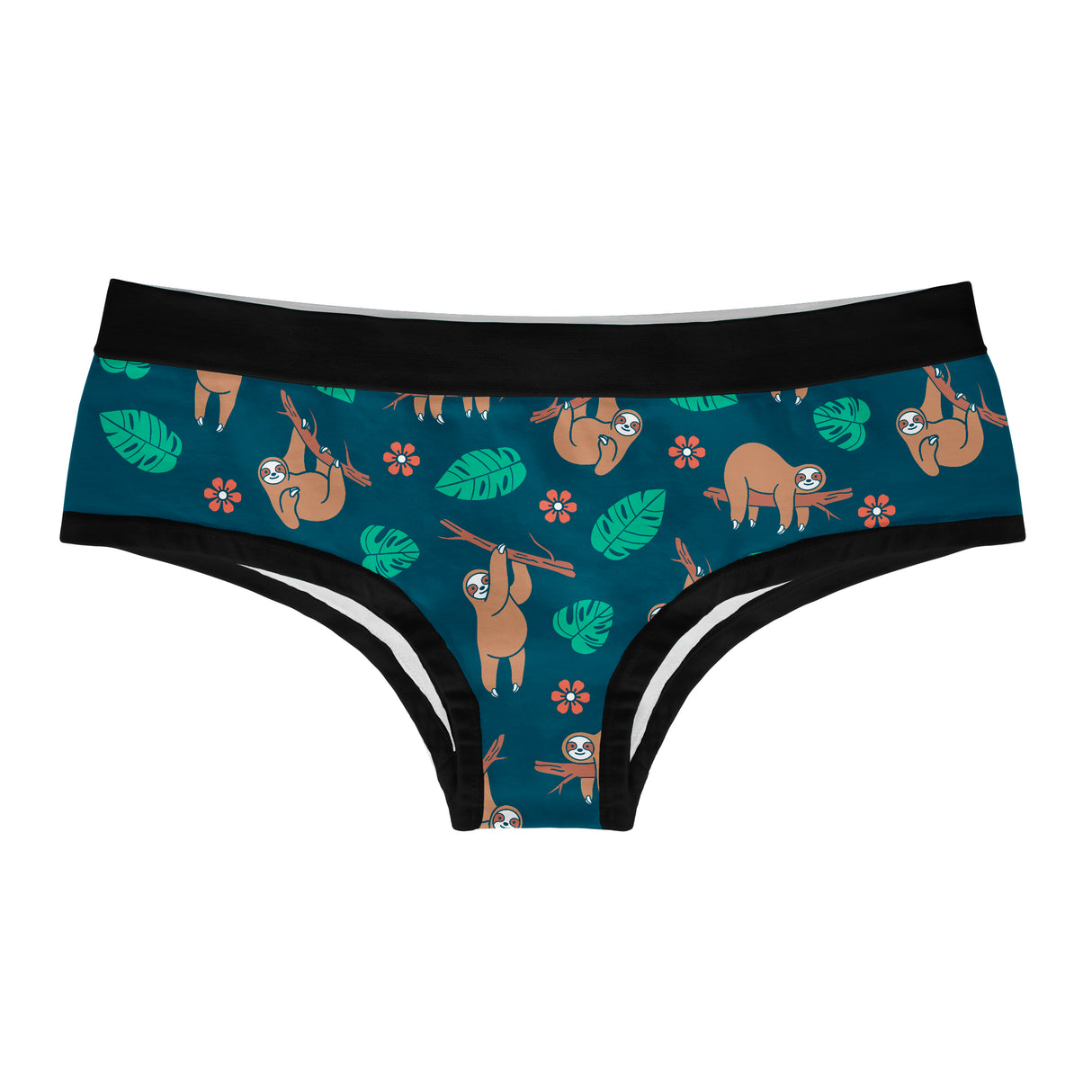 Womens Sloth Panties Cute Bikini Brief Funny Graphic Sexy Novelty Underwear For Ladies