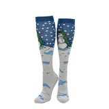 Unisex Snowman Funny Cute Christmas Compression Socks For Women And Men