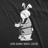 Some Bunny Needs Coffee Men's Tshirt