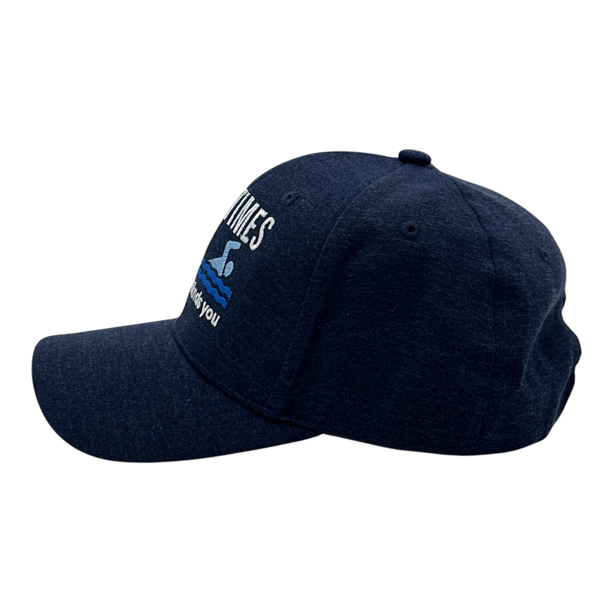 Sometimes Motivation Finds You Hat Funny Sarcastic Shark Graphic Novelty Cap