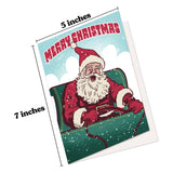 Funny Christmas Cards Hilarious Xmas Greeting Cards for Holiday Thank You Gifts With Envelopes