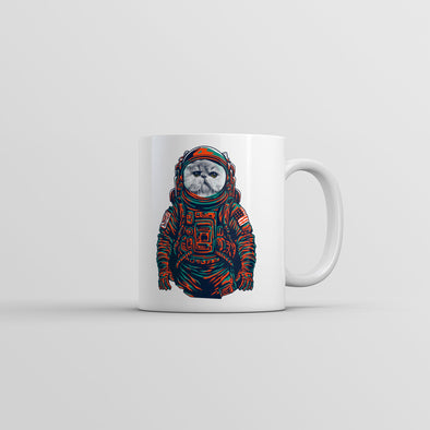 Space Kitty Mug Cool Astronaut Kitten Graphic Coffee Cup-11oz