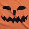 Spikey Teeth Pumpkin Face Men's Tshirt