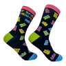 Women's My Spirit Animal Gummy Bear Socks Funny Cute Colorful Candy Footwear