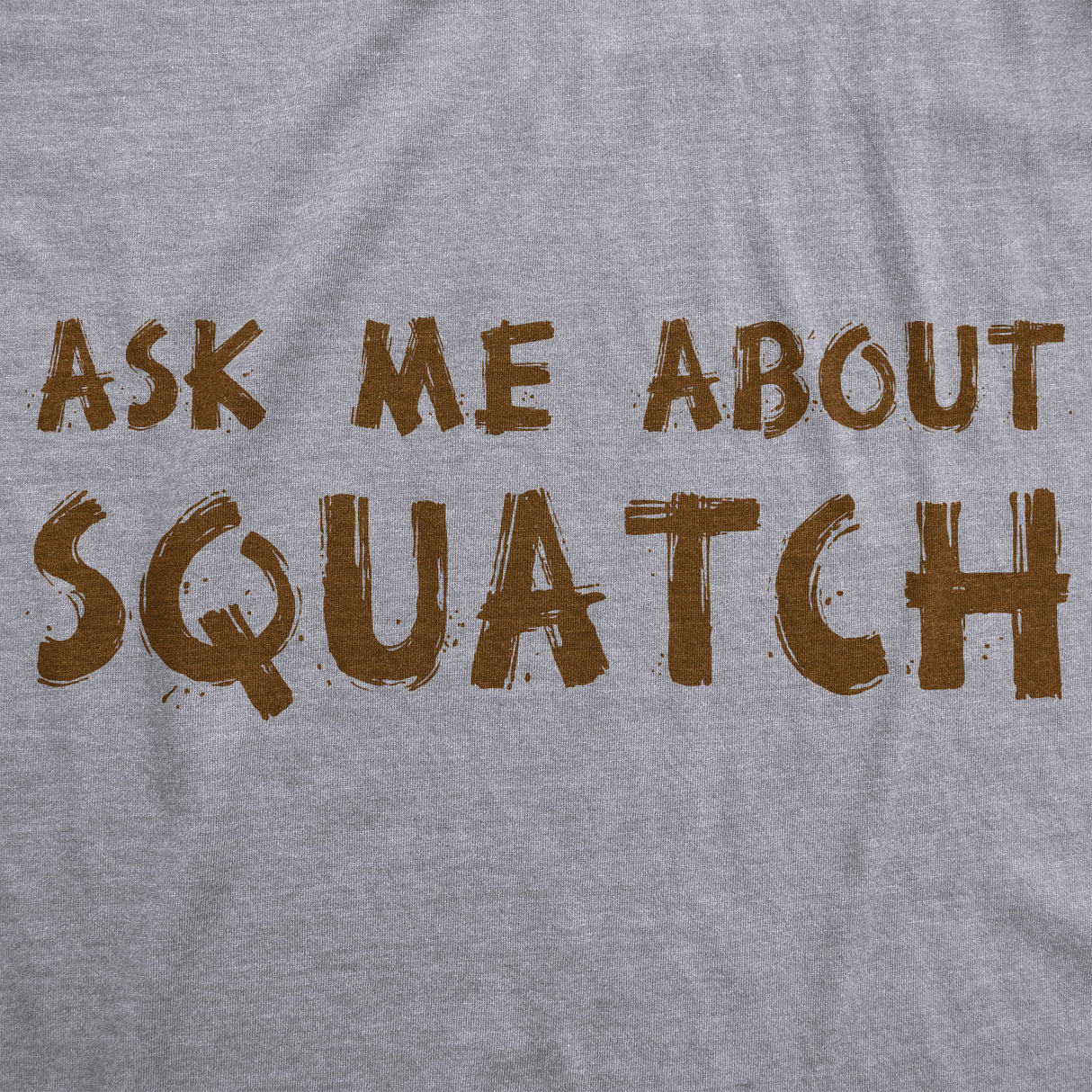 Youth Ask Me About Squatch T Shirt Funny Sarcastic Bigfoot Flip Tee for Kids