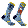 Men's Squatch Life Socks Funny Drunk Bigfoot Sasquatch Partying Joke Footwear