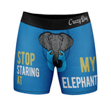 Mens Show Me Your Bobbers Boxer Briefs Funny Fishing joke Graphic Novelty Underwear