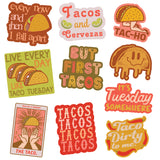 Taco Stickers Extra Large Stickers for Adults Funny Adhesives with Memes