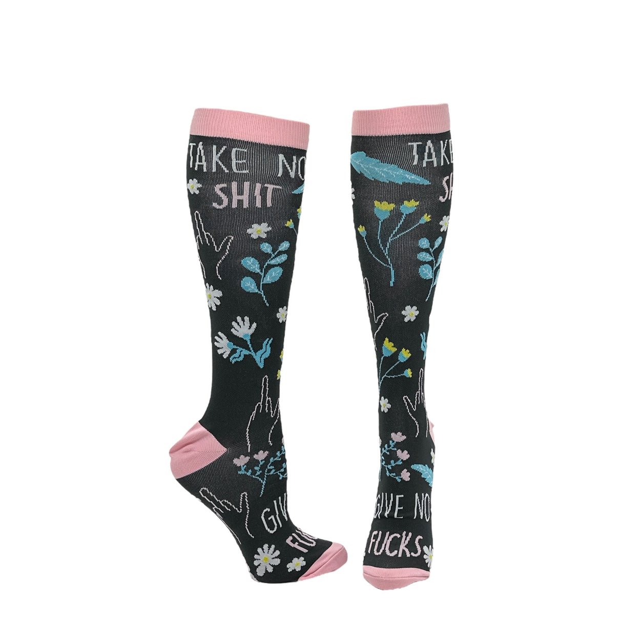 Cute and Funny Compression Socks For Women And Men Sarcastic Unisex Socks with Funny Sayings