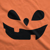 Maternity Teardrop Eyes Pumpkin Face Halloween Pregnancy Announcement T Shirt