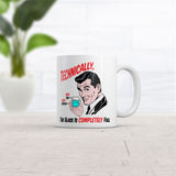 Technically The Glass Is Completely Full Mug Funny Sarcastic Graphic Novelty Coffee Cup-11oz