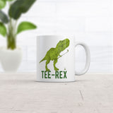 Tee Rex Golf Mug Funny Sarcastic Golfing Dino Graphic Coffee Cup-11oz