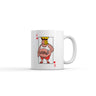 Lonely King Of Diamonds Mug Funny Sarcastic Playing Card Graphic Novelty Coffee Cup-11oz