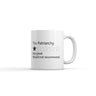 The Patriarchy Review Mug Funny Sarcastic Graphic Novelty Coffee Cup-11oz