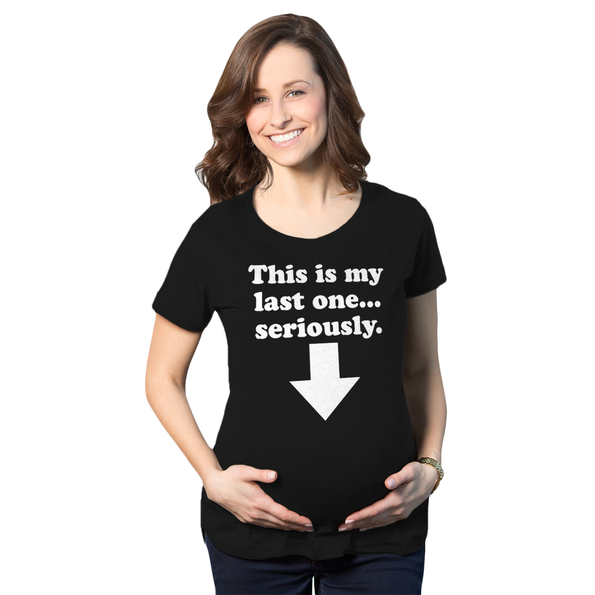 Maternity I Think I Might Be Pregnant Tshirt Funny Sarcastic Preggers Tee For Mother