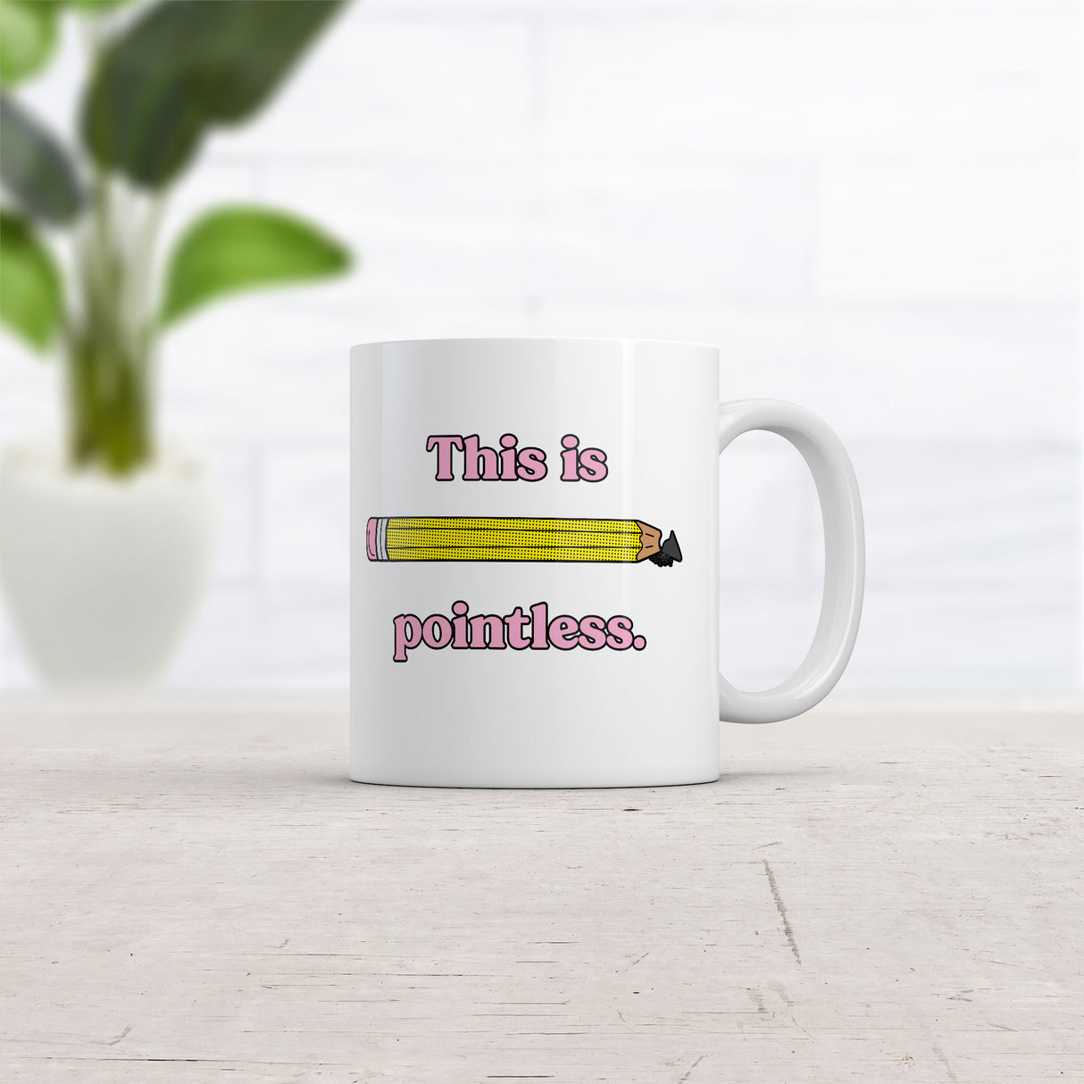 This Is Pointless Mug Funny Sarcastic Novelty Coffee Cup-11oz