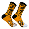 Women's Tiger Socks Funny Cute Cuddly Jungle Cat Novelty Footwear