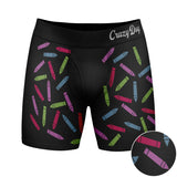 Mens I Dont Have The Time Or The Crayons To Explain This Boxer Briefs Funny Underwear